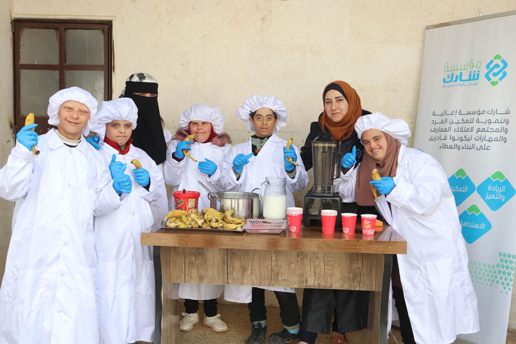Meals for the children at White Hearts Center